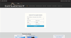 Desktop Screenshot of homesincedar.com